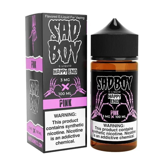 SadBoy 100mL SadBoy e-Juice Pink Happy End / 3mg / 100mL