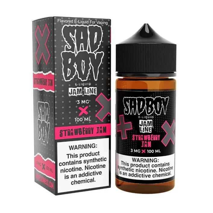 SadBoy 100mL SadBoy e-Juice Strawberry Jam / 3mg / 100mL