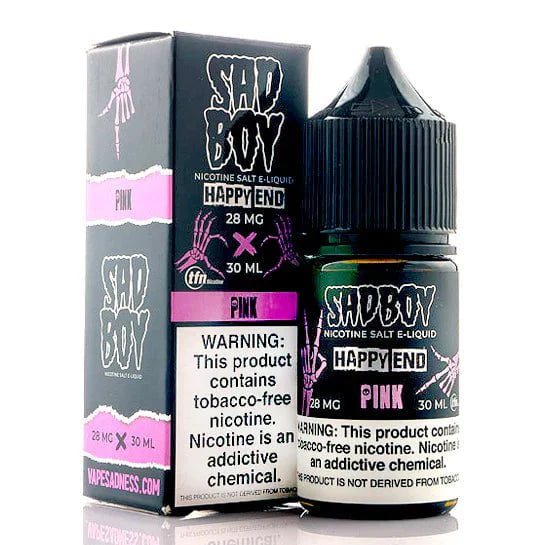 SadBoy Salt 30mL SadBoy e-Liquids Nic Salts Happy End Pink / 28mg / 30mL