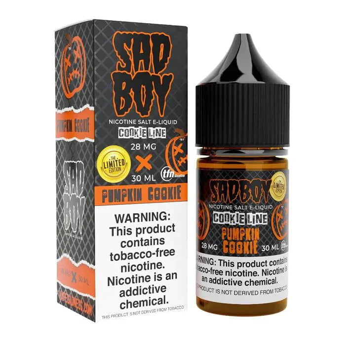 SadBoy Salt 30mL SadBoy e-Liquids Nic Salts Pumpkin Cookie / 28mg / 30mL