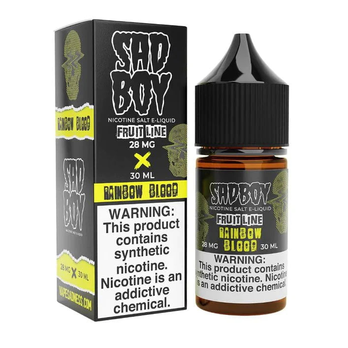 SadBoy Salt 30mL SadBoy e-Liquids Nic Salts Rainbow Blood / 28mg / 30mL