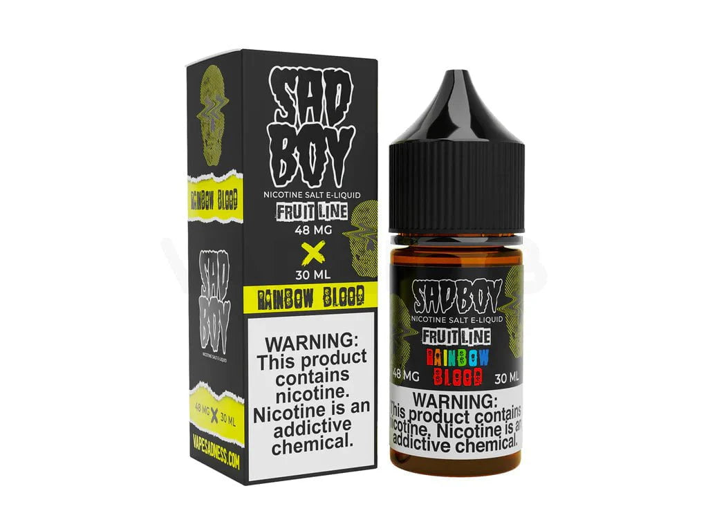 SadBoy Salt 30mL SadBoy e-Liquids Nic Salts Rainbow Blood / 48mg / 30mL