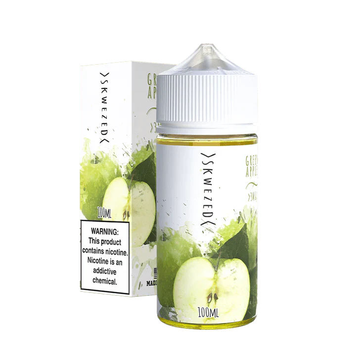 Skwezed 100mL Skwezed E-Juice Green Apple / 3mg / 100mL