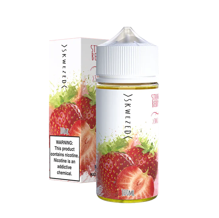 Skwezed 100mL Skwezed E-Juice Strawberry / 3mg / 100mL