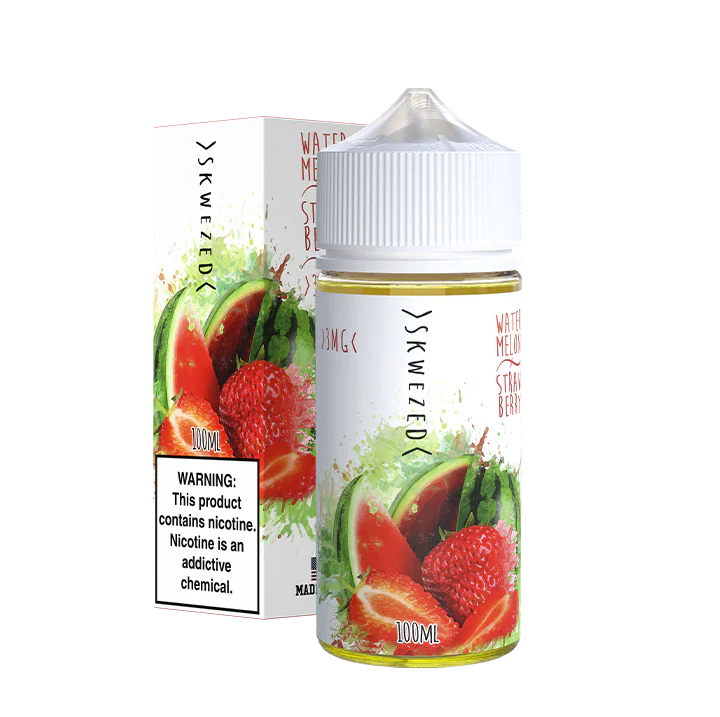 Skwezed 100mL Skwezed E-Juice Watermelon Strawberry / 3mg / 100mL