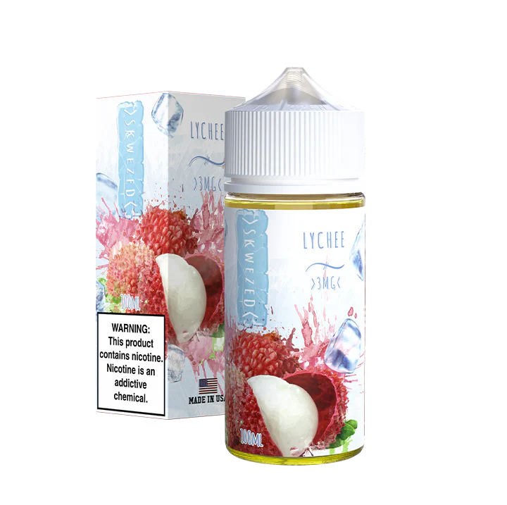 Skwezed Ice 100mL Skwezed E-Juice Lychee Ice / 3mg / 100mL