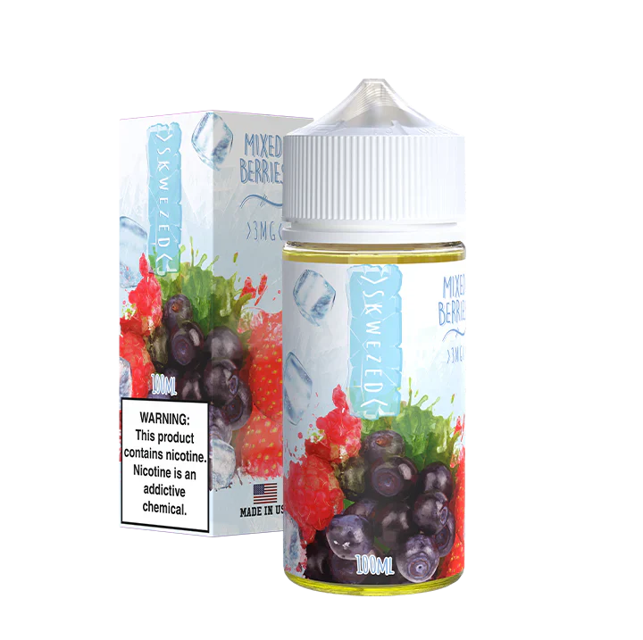 Skwezed Ice 100mL Skwezed E-Juice Mixed Berries Ice / 3mg / 100mL