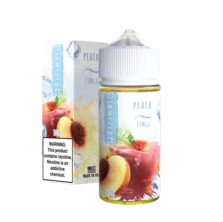 Skwezed Ice 100mL Skwezed E-Juice Peach Ice / 3mg / 100mL