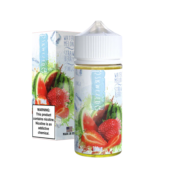 Skwezed Ice 100mL Skwezed E-Juice Watermelon Strawberry Ice / 3mg / 100mL