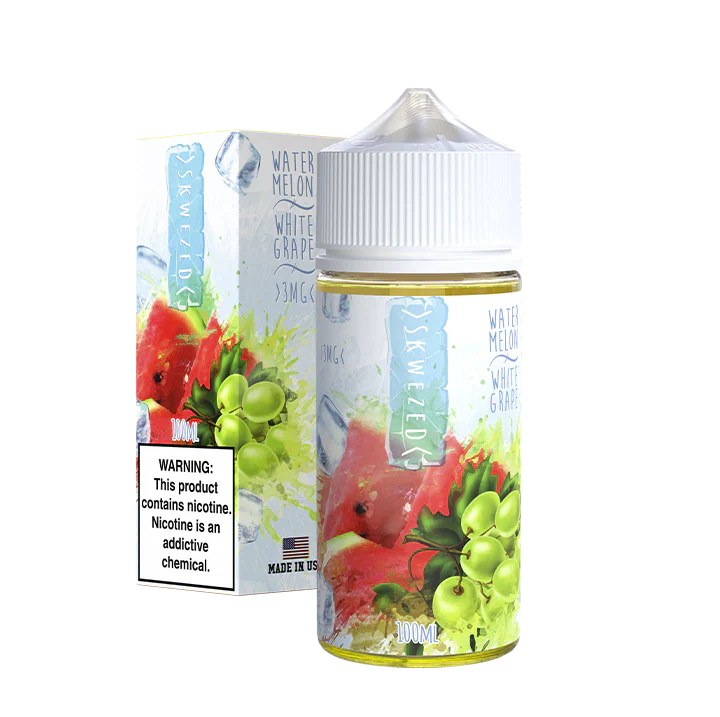 Skwezed Ice 100mL Skwezed E-Juice Watermelon White Grape Ice / 3mg / 100mL