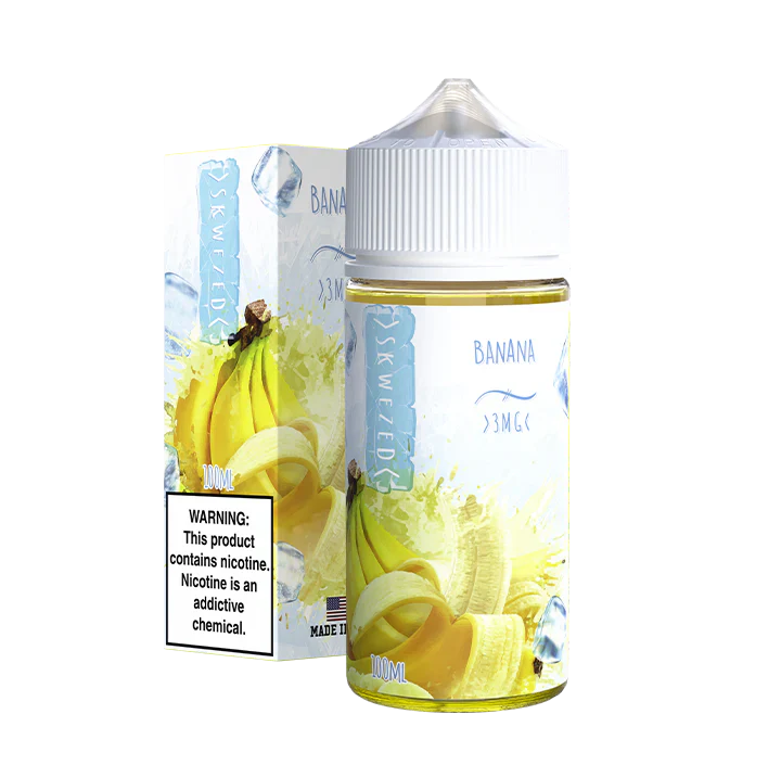 Skwezed Ice 100mL Skwezed E-Juice Banana Ice / 3mg / 100mL