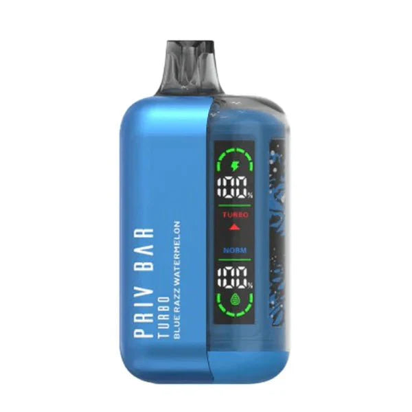 Smok Priv Bar Turbo 15k 5% Smok Disposables Blue Razz Watermelon / 15000+ / 5% (50mg)
