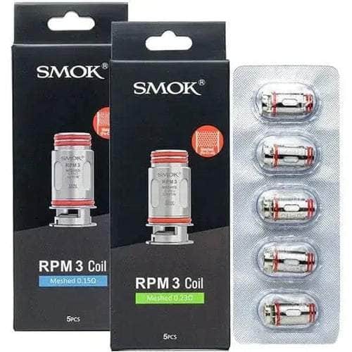 Smok RPM3 Coil Smok Replacement Coils Mesh 0.23ohm (20-45W) / Pack (5 coils)