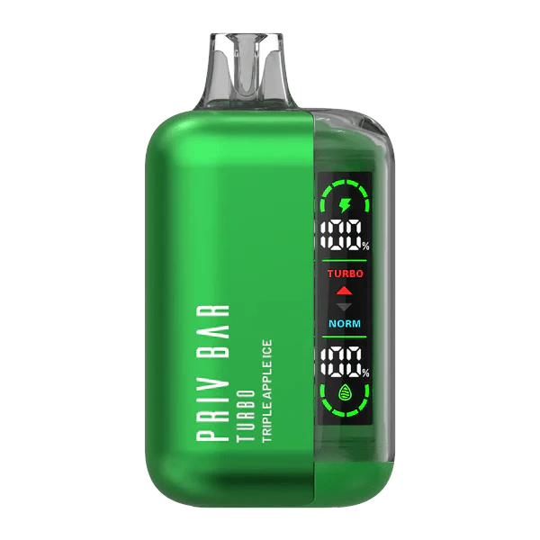 Smok Priv Bar Turbo 15k 5% Smok Disposables Triple Apple Ice / 15000+ / 5% (50mg)