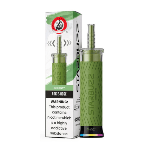 Starbuzz E-Hose 50k 0.5% Disposables Gum Mint / 50000+ / 0.5% (5mg)