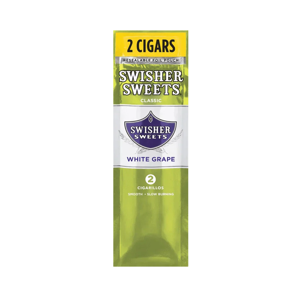 Swisher Sweets Cigarillos (2 pk) swisher sweets Smoking Accessories White Grape