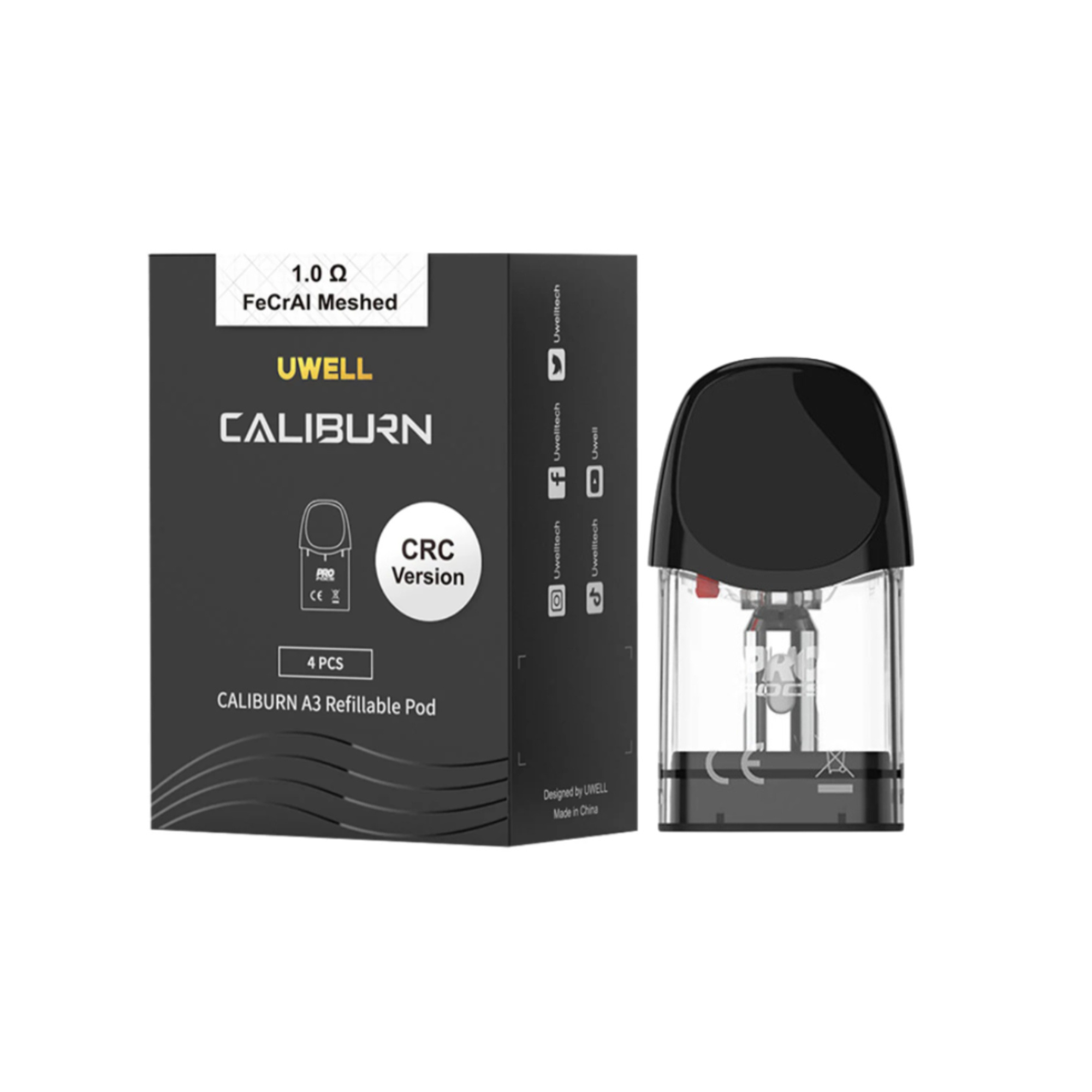 Uwell Caliburn A3 Pods | 4 pack