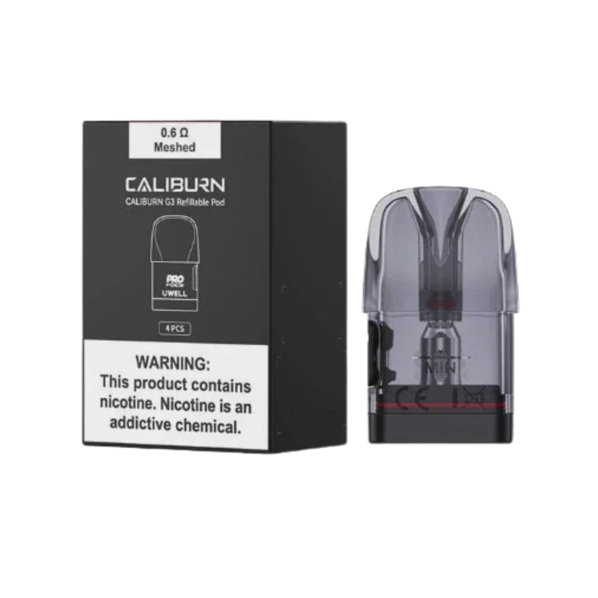 Uwell Caliburn G3 Pods 0.6 OHM | 4 Pack