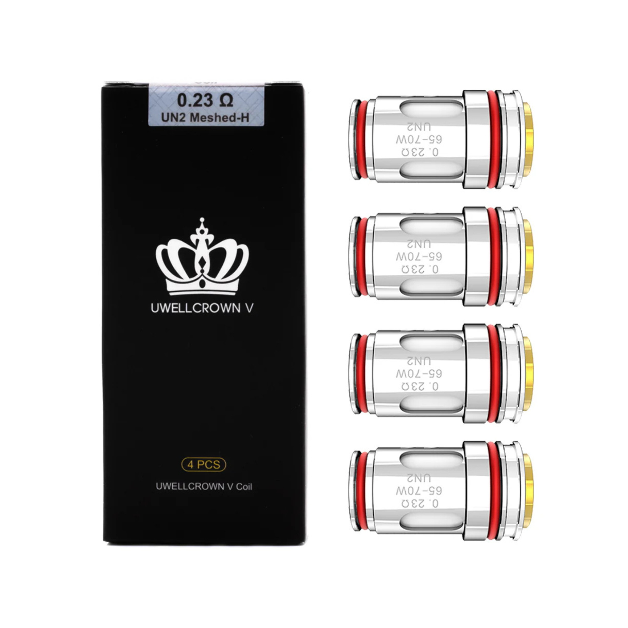 Uwell Crown 5 replacement coils | 4 pack | buy 1 get 1 25% off