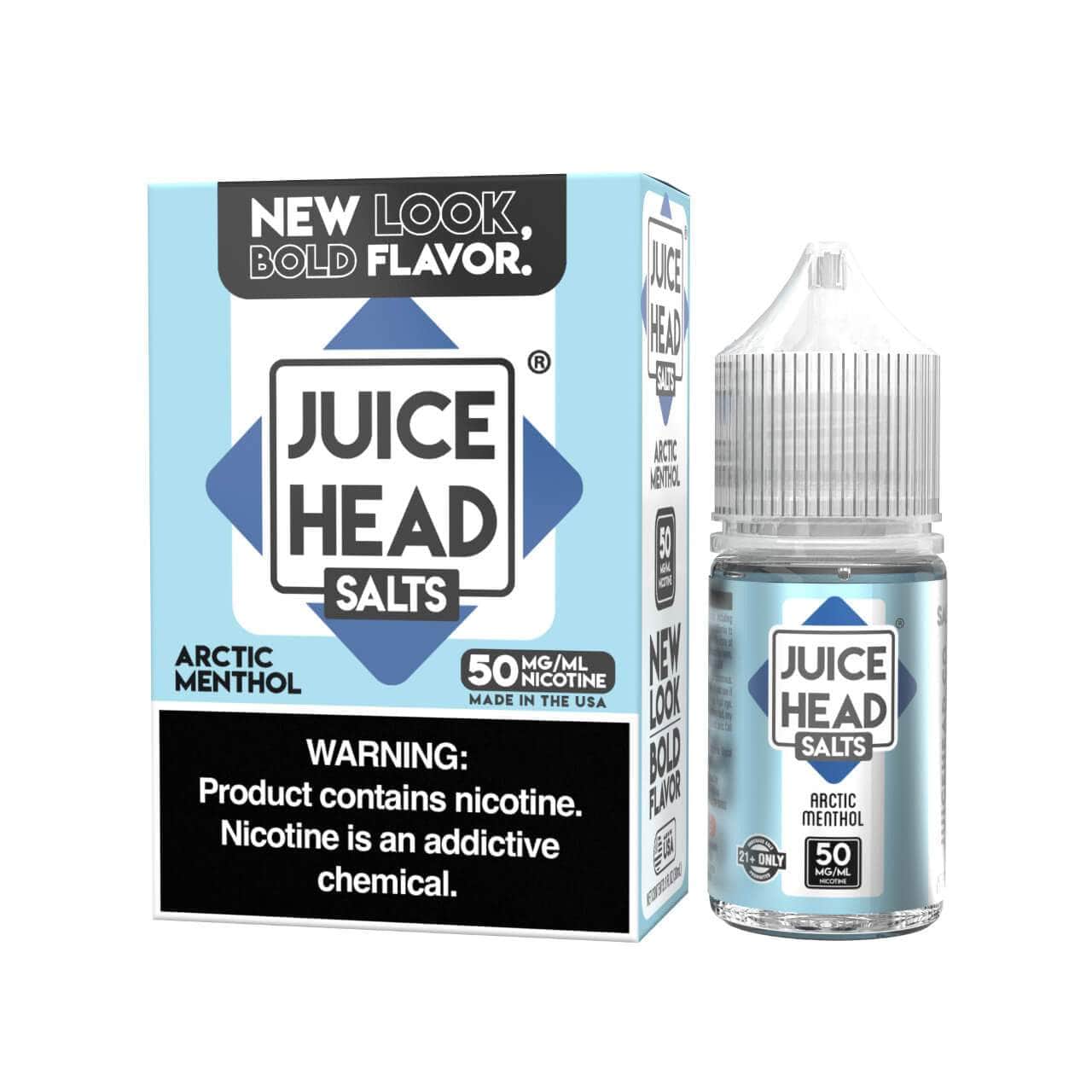 Juice Head Salts 30mL Juice Head Nicotine Salt Premiums Artic Menthol / 25mg